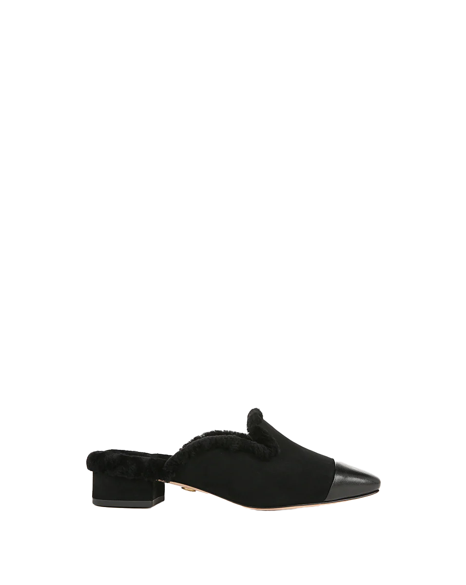 Cecile Shearling Mule