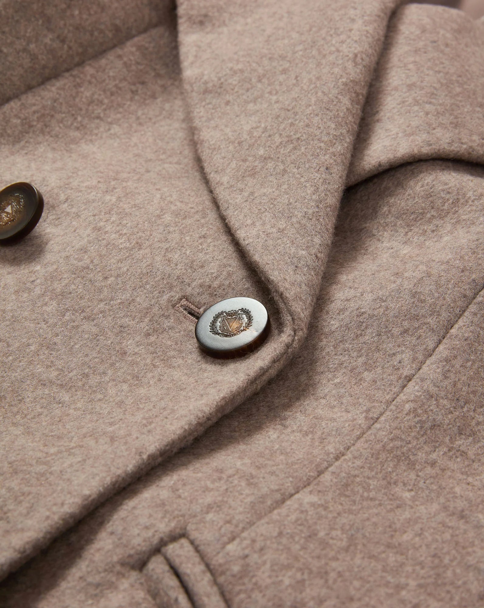 Seth Wool-Cashmere Dickey Coat
