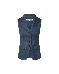 Benny Pinstripe Vest