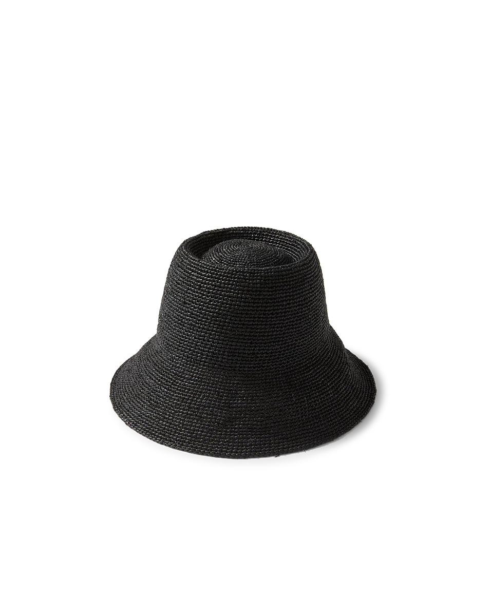 Felix Raffia Straw Bucket Hat