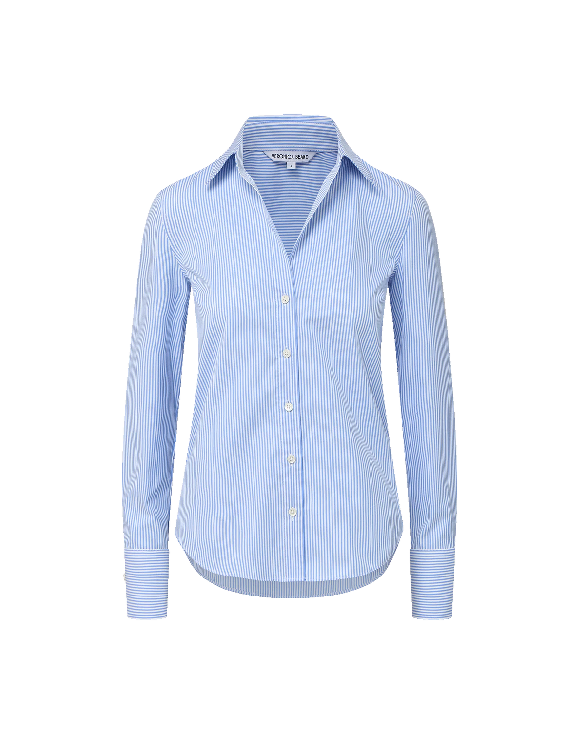 Amelia Striped Button-Down Shirt