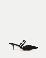 Corrie Kitten-Heel Mule