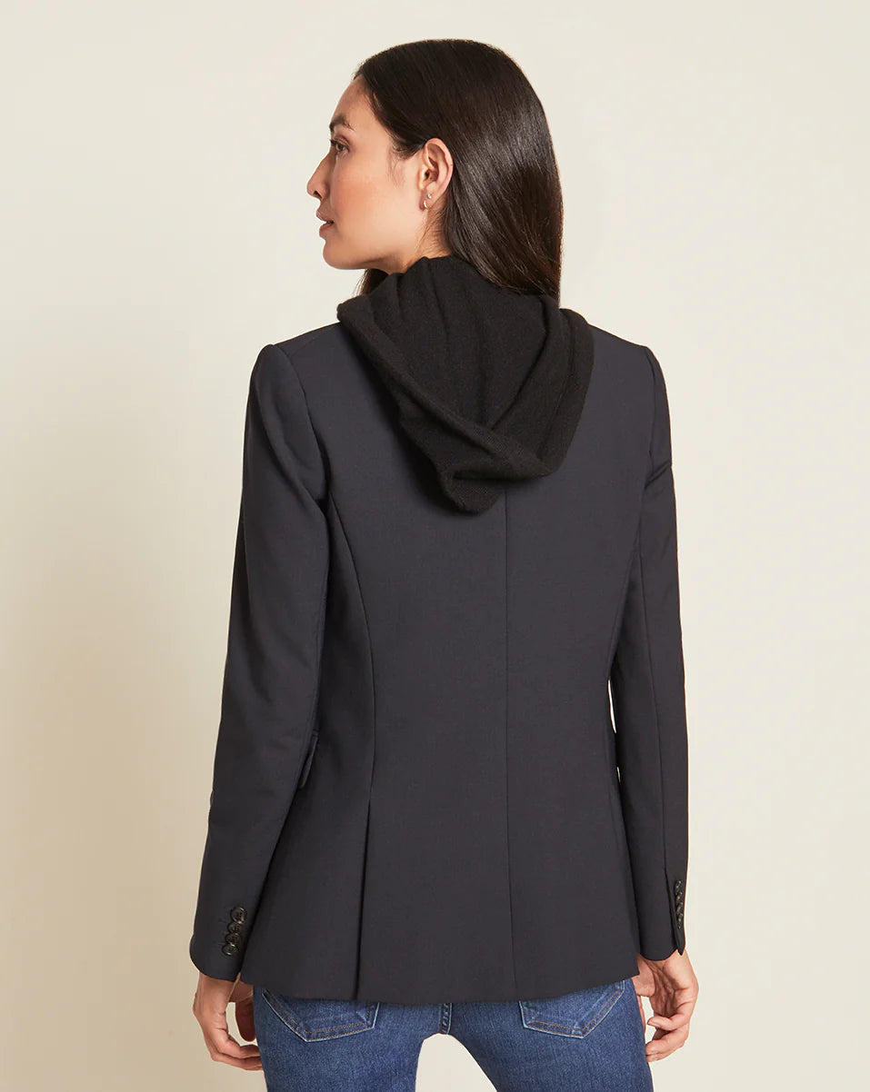 Cashmere Hoodie Dickey With Cuffs