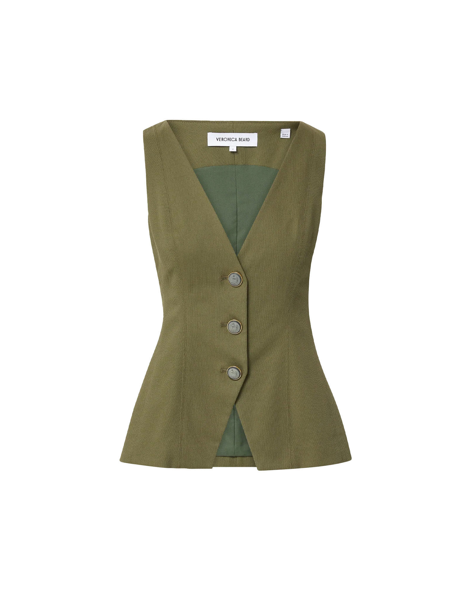 Avalina Button-Up Vest