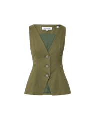 Avalina Button-Up Vest