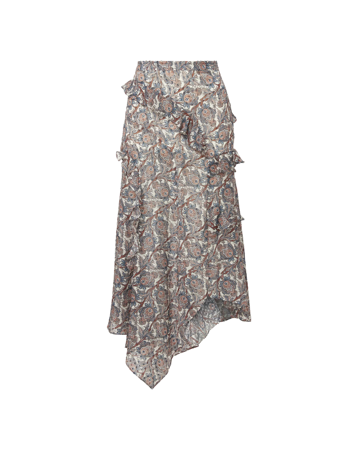 Eleonora Silk Midi Skirt
