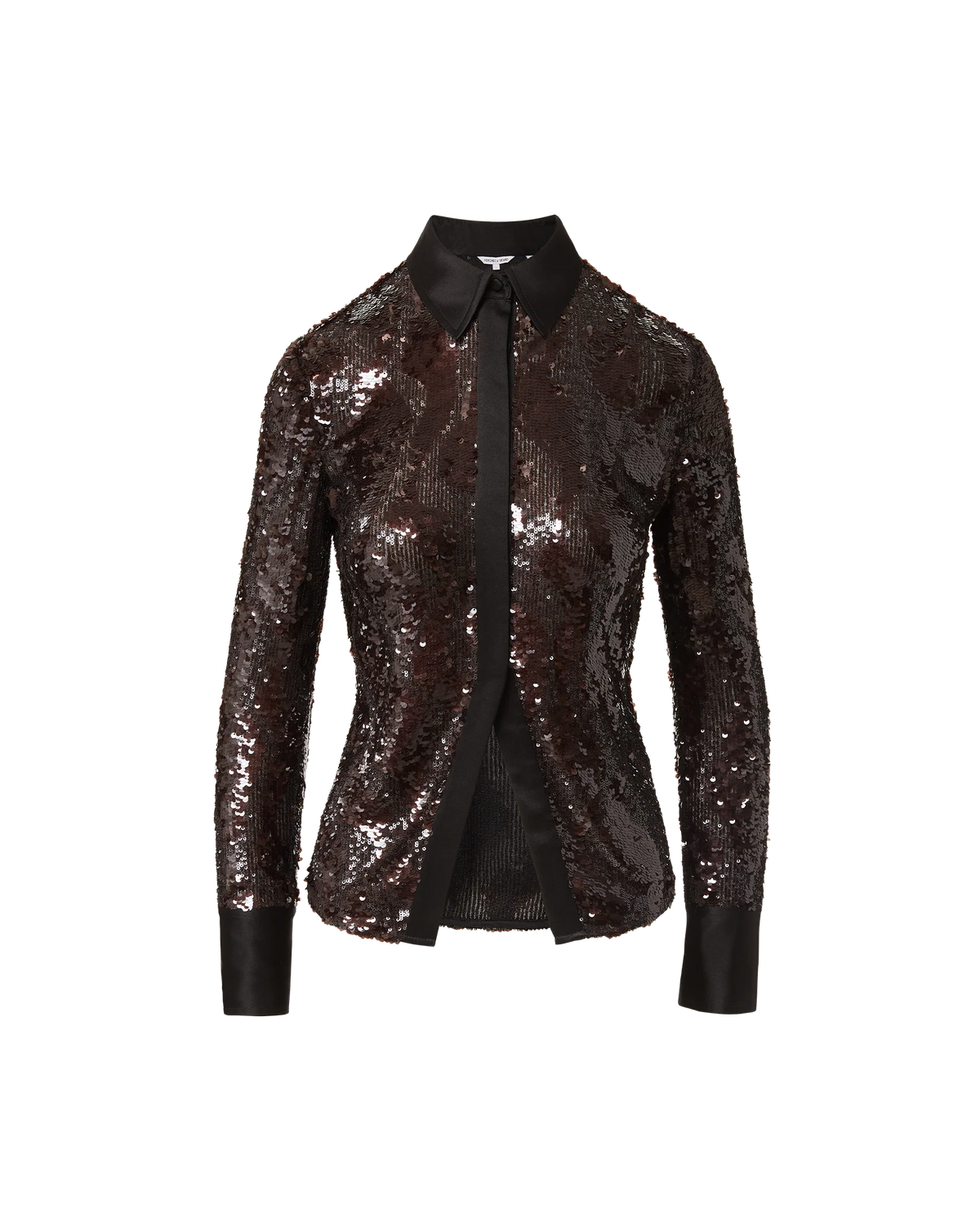 Matty Sequin Button-Down Shirt