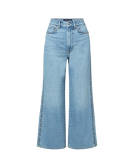 Taylor Scalloped Wide-Leg Jean