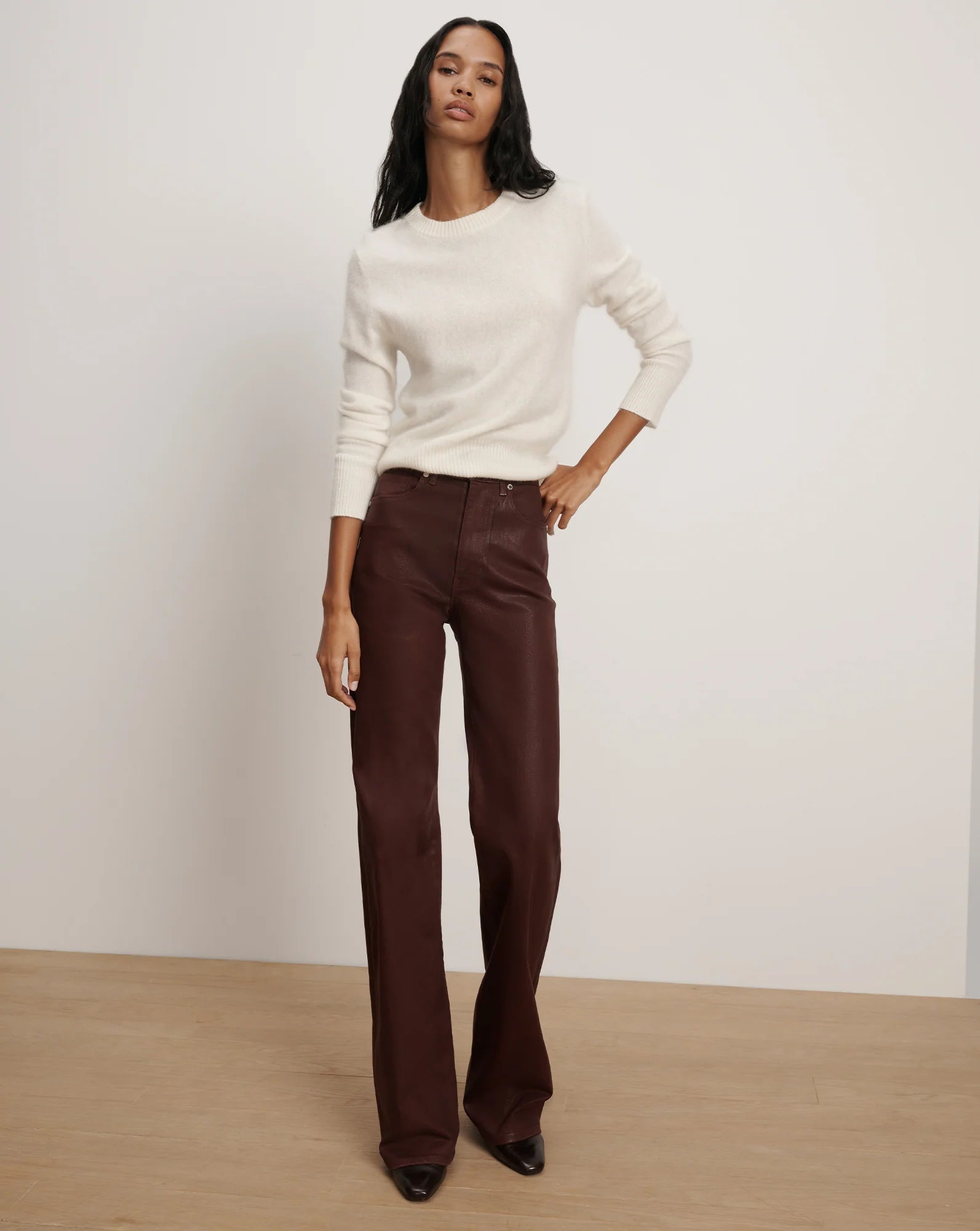 Pippen Brushed Cashmere Pullover