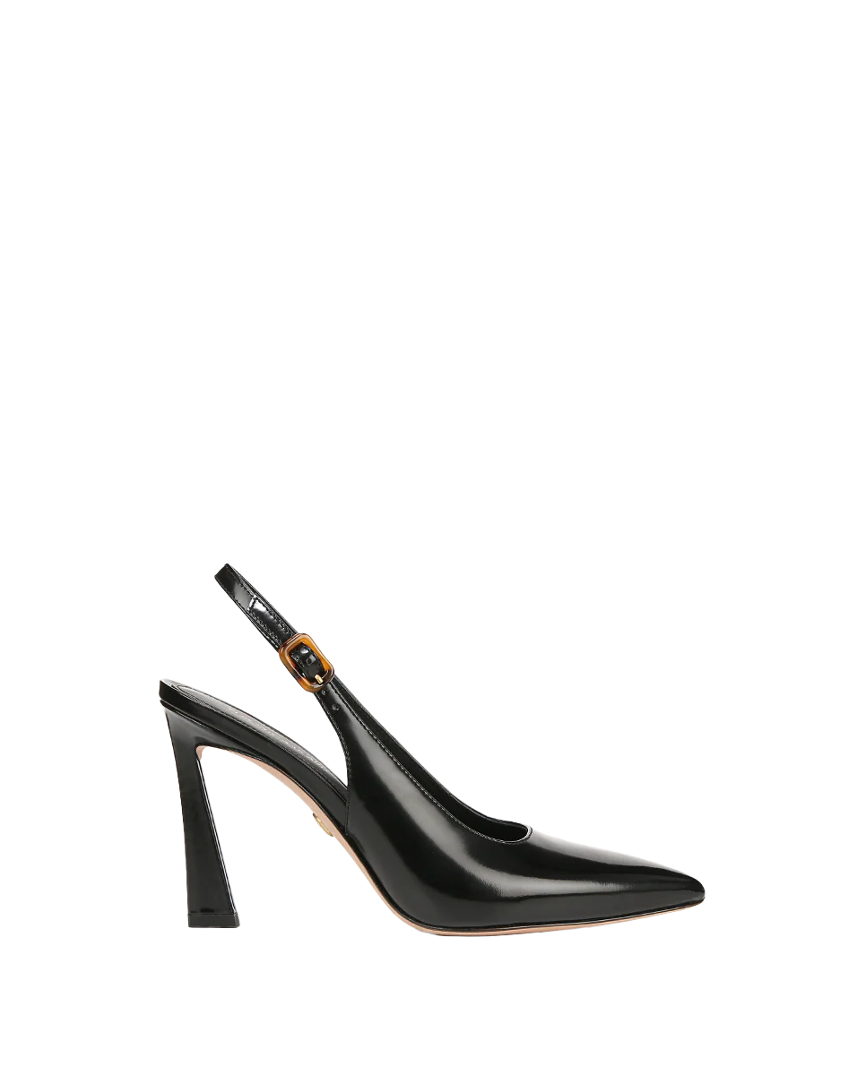 Callie Leather Slingback Pump