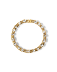 Crystal Tubogas Collar Necklace