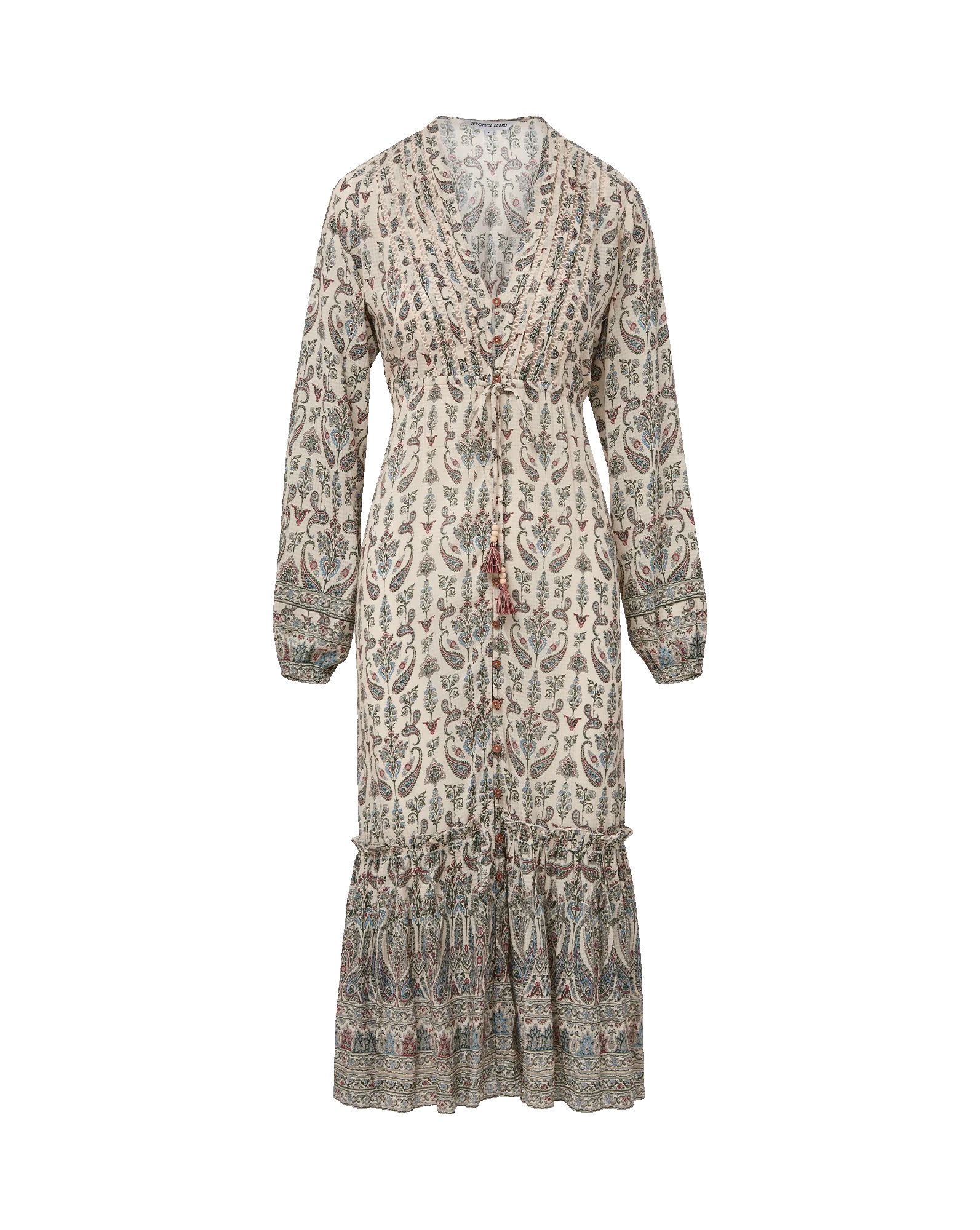 Vani Paisley Midi Dress