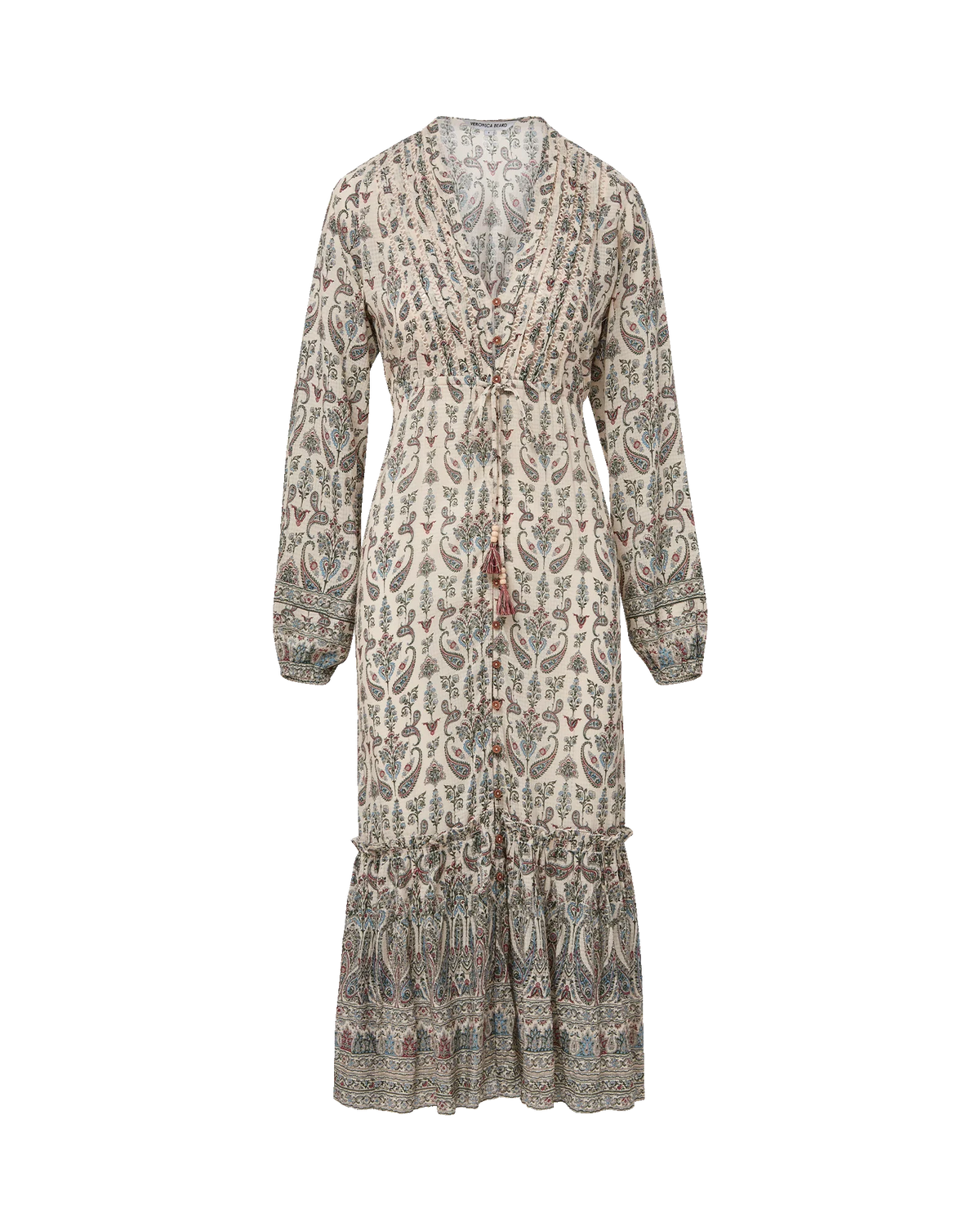 Vani Paisley Midi Dress
