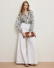 Soleil Paisley Blouse