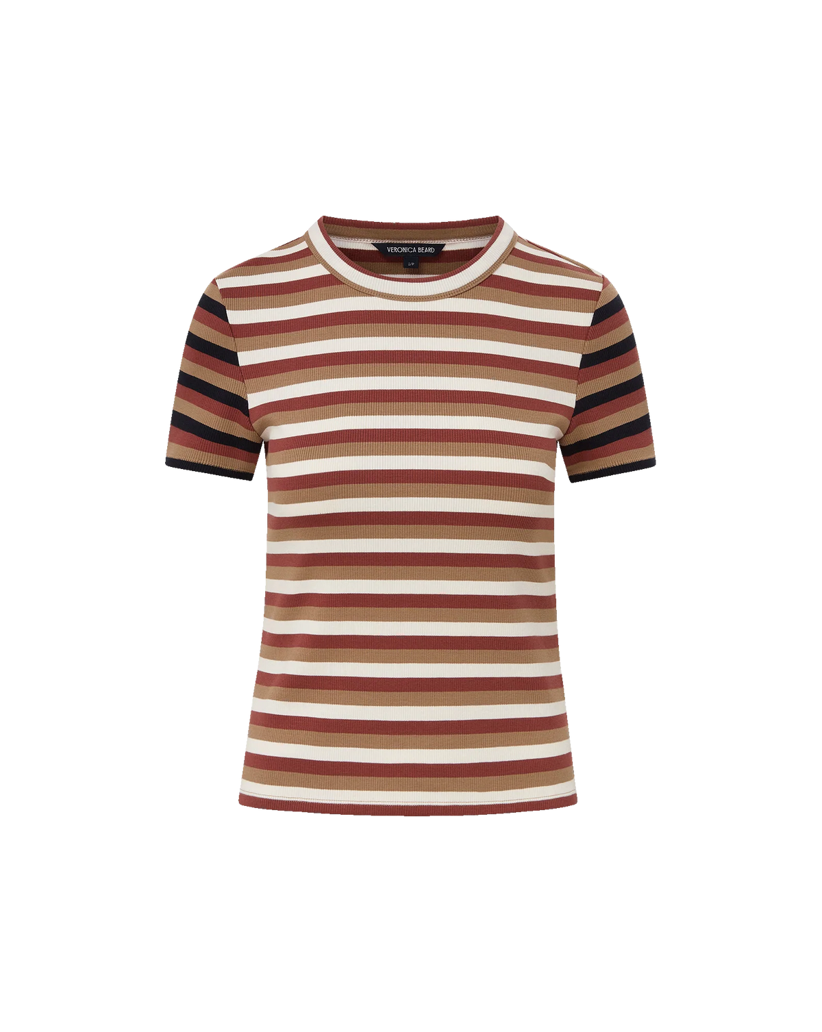 Pruitt Striped Ribbed T-Shirt