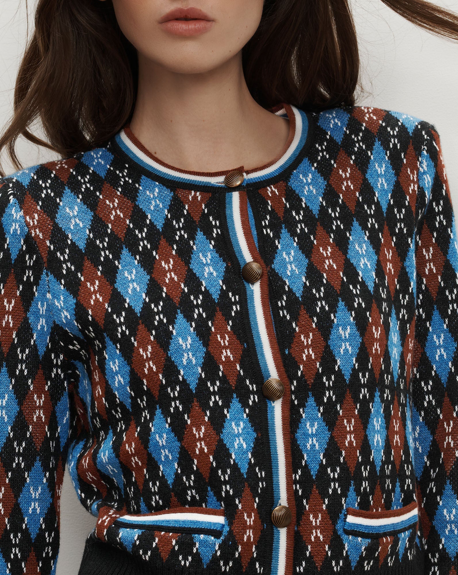 Sylvane Argyle Cardigan