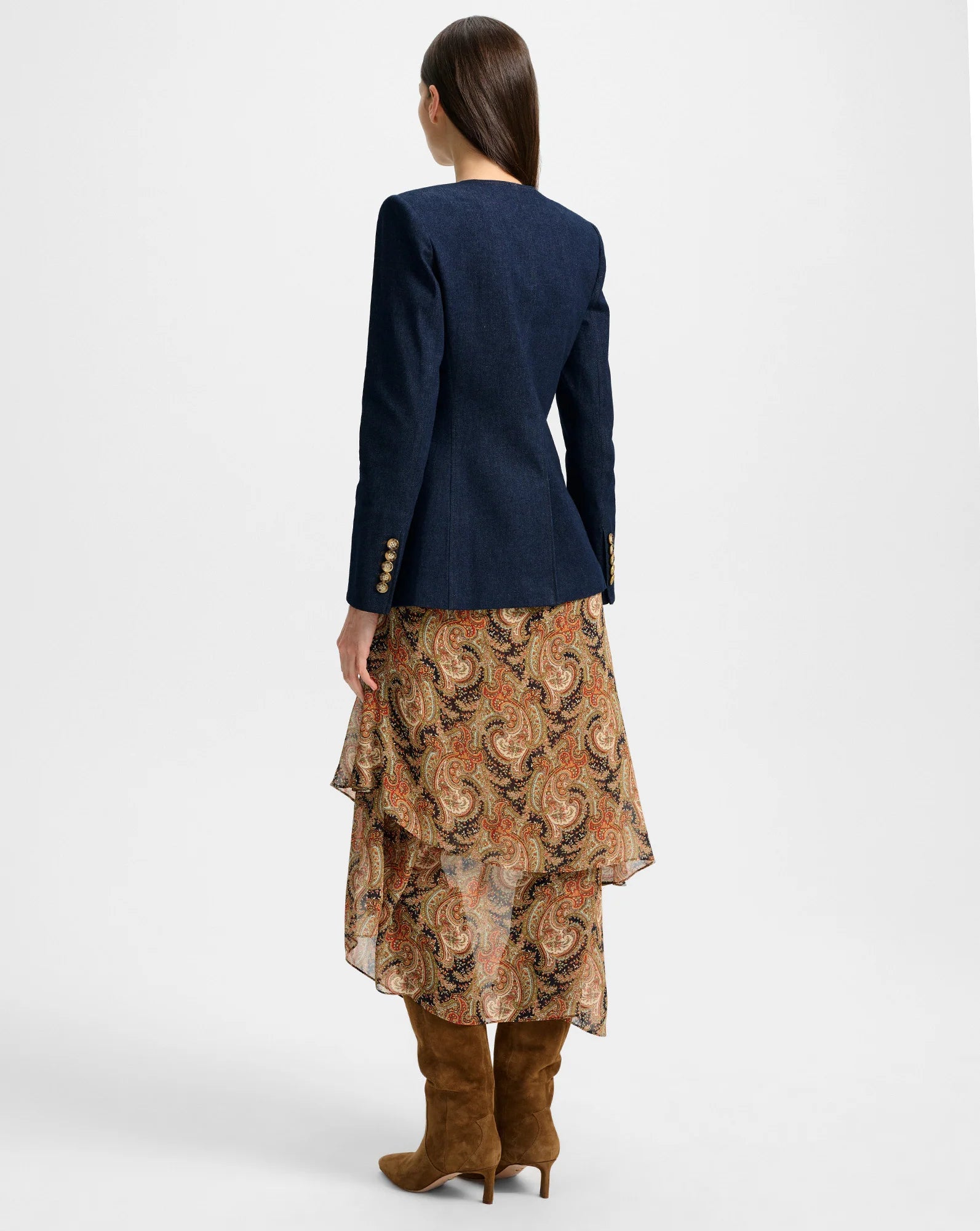 Cynthia Tailored Denim Jacket