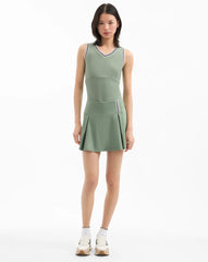Spin Striped-Trim Tank Top