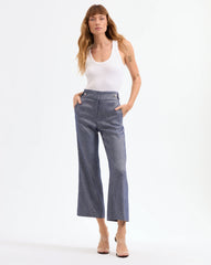Aubrie Cropped Wide-Leg Pant