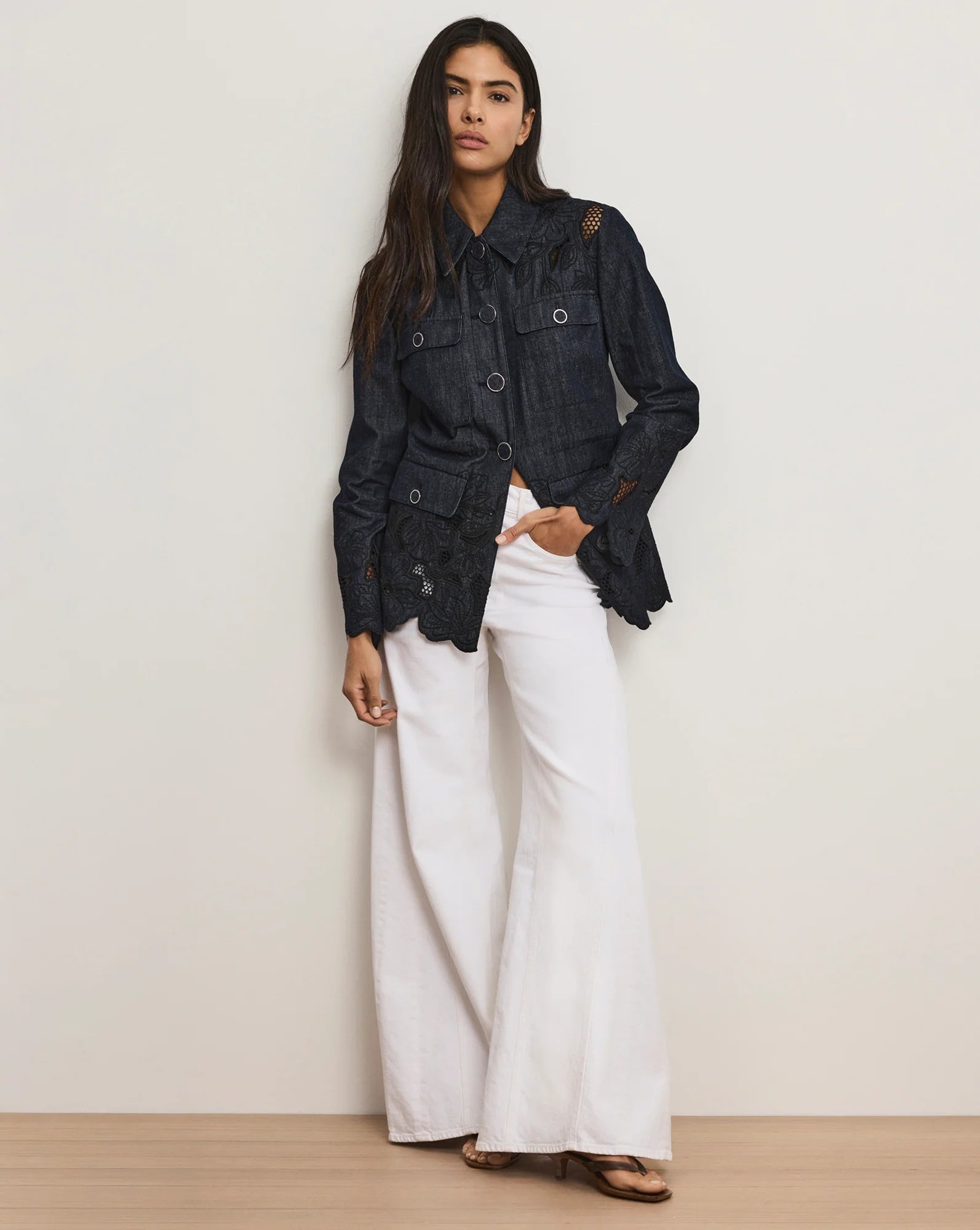 Kiki Eyelet Jacket