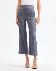 Aubrie Cropped Wide-Leg Pant