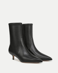 Lisa Stretch Kitten-Heel Ankle Boot
