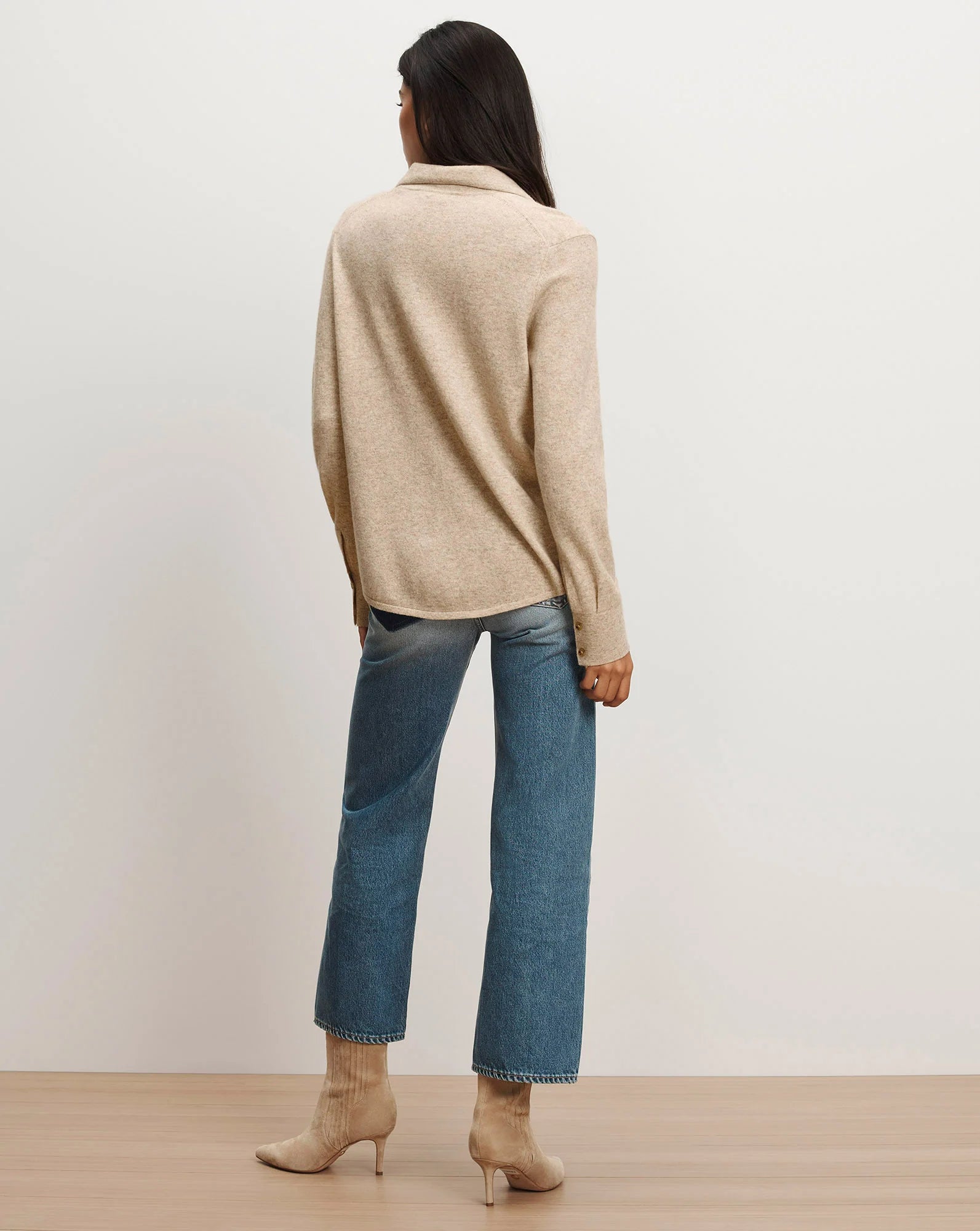 Ayton Wool-Cashmere Knit Top