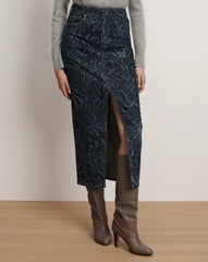 Devorah Denim Maxi Skirt