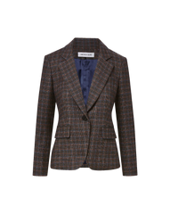 Tyra Plaid Dickey Jacket
