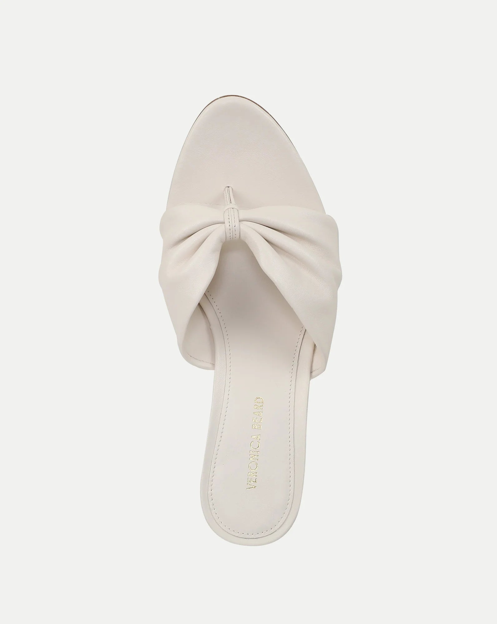 Tullia Leather Mid-Heel Sandal