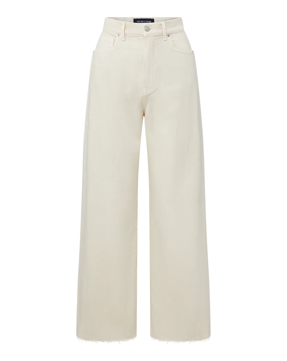 Taylor Cropped Wide-Leg Jean