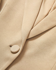 Long and Lean Satin Dickey Jacket