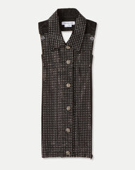 Slate Embellished Dickey