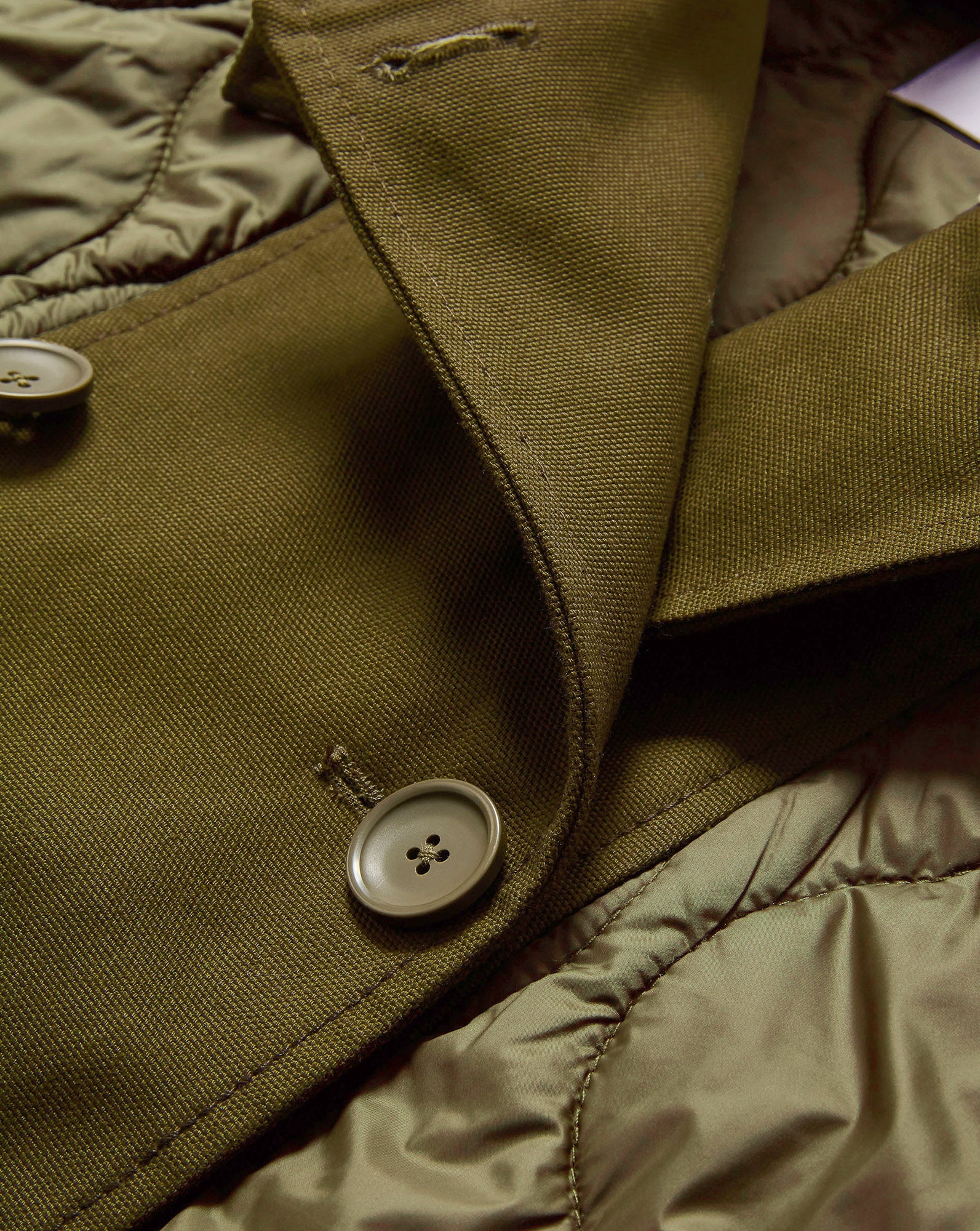 Newberry Puffer Trench Coat