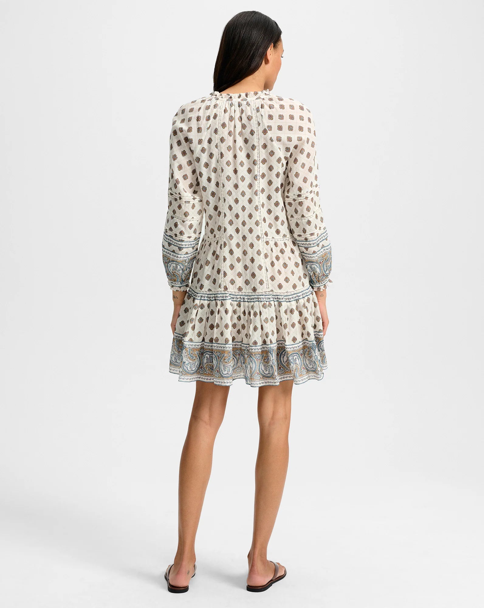 Belissa Paisley Mini Dress